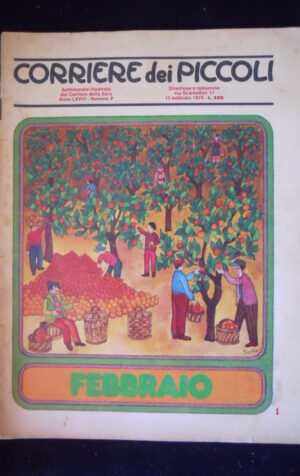Corriere dei Piccoli n°7 1976 Gianconiglio di Peroni [MZ6-2]