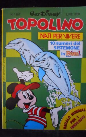 TOPOLINO n°1587      [W23]