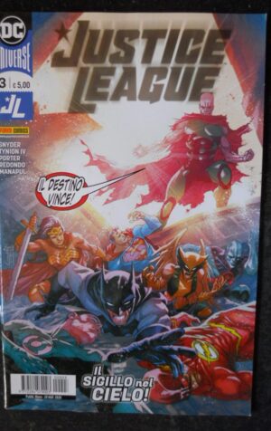 JUSTICE LEAGUE n°3 2020 DC Universe Panini  [MV19H]