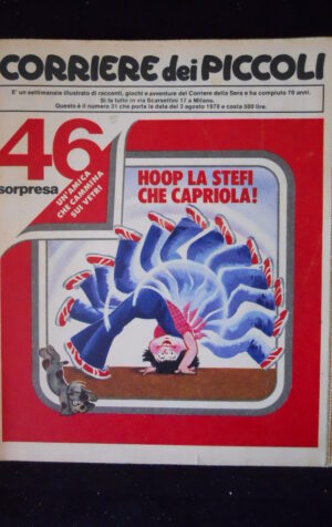 Corriere dei Piccoli n°31 1978 Cartone animato D'Artagnan Charlot [MZ6-2]