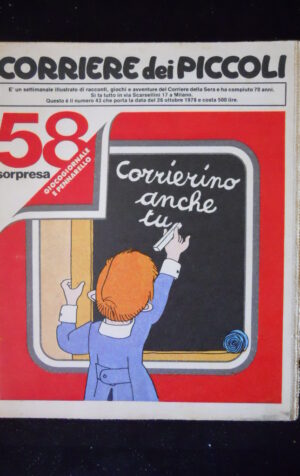 Corriere dei Piccoli n°43 1978 John John Tiziano Sclavi Braccio di Ferro [MZ6-2]