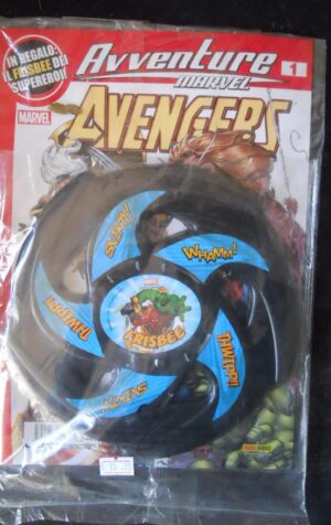 MARVEL ADVENTURES n°1 2020 con Gadget Frisbee Avengers Panini [MV19H]
