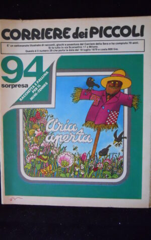 Corriere dei Piccoli n°29 1979 Bizzarro di Tiziano Sclavi Marzolino [MZ6-2]