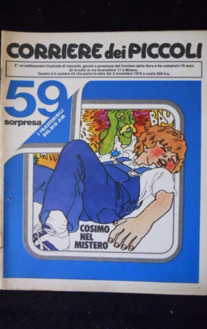 Corriere dei Piccoli n°44 1978 Braccio di Ferro John John Sclavi [MZ6-2]