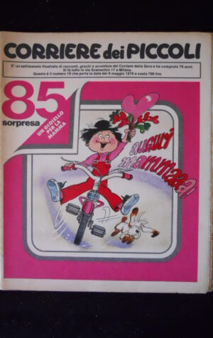 Corriere dei Piccoli n°19 1979  Il Professor Strano Tizano Sclavi [MZ6-2]