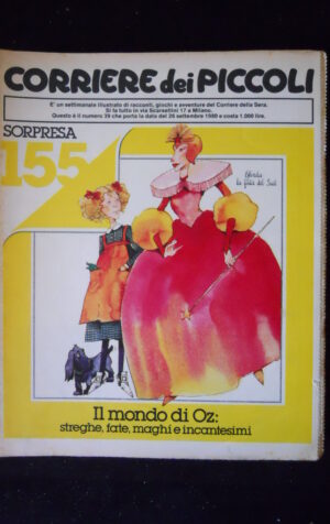 Corriere dei Piccoli n°39 1980 I Puffi Petzi Il Mago di OZ  [MZ6-2]