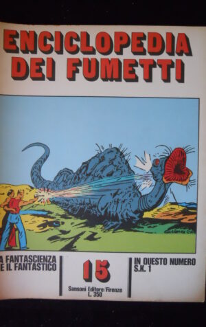 ENCICLOPEDIA DEI FUMETTI S.K.1 ed. Sansoni 1970  [G920A]