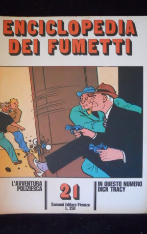 ENCICLOPEDIA DEI FUMETTI DICK TRACY ed. Sansoni 1970  [G920A]