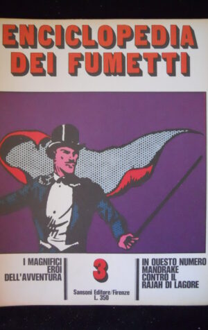ENCICLOPEDIA DEI FUMETTI MANDRAKE ed. Sansoni 1970  [G920A]