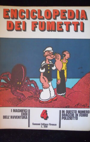 ENCICLOPEDIA DEI FUMETTI BRACCIO DI FERRO ed. Sansoni 1970  [G920A]