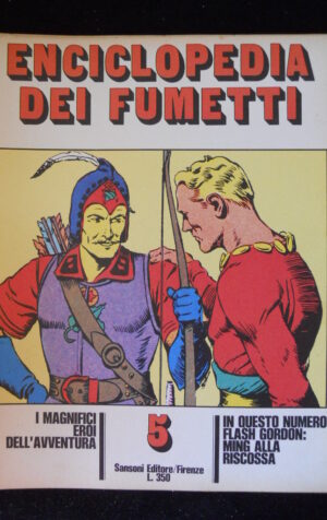 ENCICLOPEDIA DEI FUMETTI FLASH GORDON ed. Sansoni 1970  [G920A]