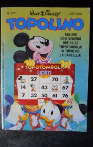 TOPOLINO n°1771      [W24]