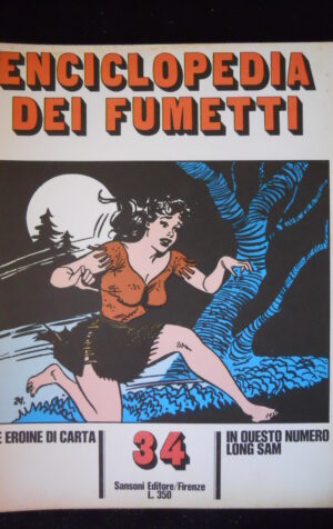 ENCICLOPEDIA DEI FUMETTI LONG SAM ed. Sansoni 1970  [G920A]