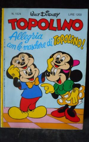 TOPOLINO n°1524      [W24]
