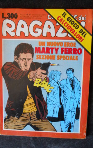 Corriere dei Ragazzi n°38 1976 Poster centrale ROMA - Tiziano Sclavi [G286]