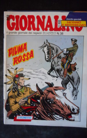 GIORNALINO n°38 1984 Jacopo del Mare I Puffi  [G286]