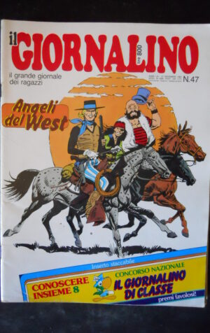 GIORNALINO n°47 1983 Gianni De Luca - Forza Fulmine di Bernasconi [G286]