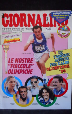 GIORNALINO n°29 1984 Agente Allen I Puffi Popeye [G286]