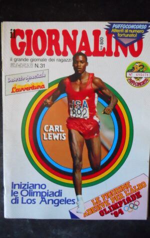 GIORNALINO n°31 1984 Posterino Giovanni Franceschi Larry Yuma [G286]