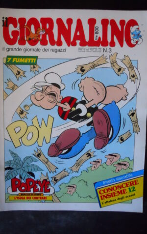 GIORNALINO n°3 1984 Larry Yuma I puffi Asterix Hors Tappert  [G286]