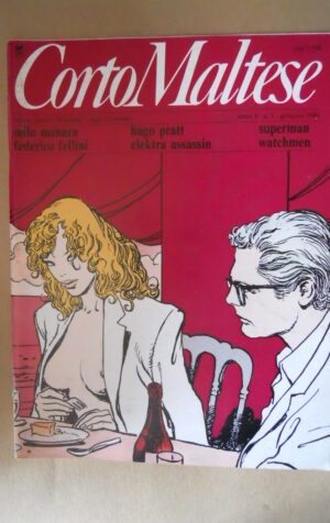 CORTO MALTESE n°1 1990 Milo Manar Federico Fellini Pratt [M5E]