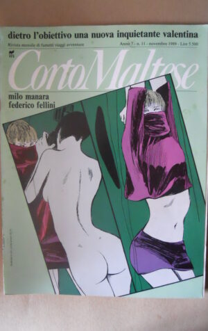 CORTO MALTESE n°11 1989 con inserto SUPERMAN  [M5E]
