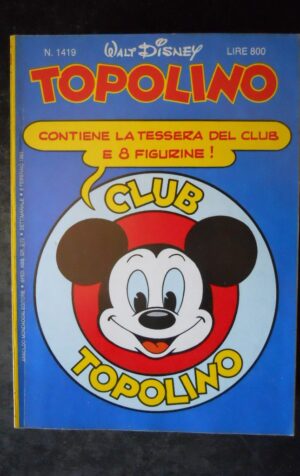 TOPOLINO n°1419      [W25]