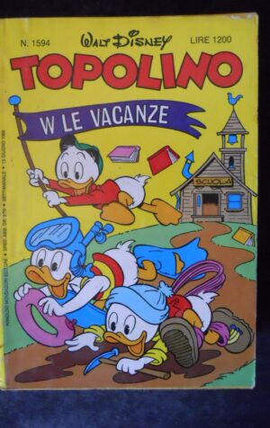 TOPOLINO n°1594      [W25]