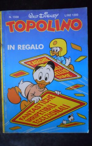 TOPOLINO n°1558      [W25]