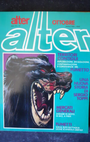 ALTER ALTER n°10 1983 Una storia di Sergio Toppi [G287]