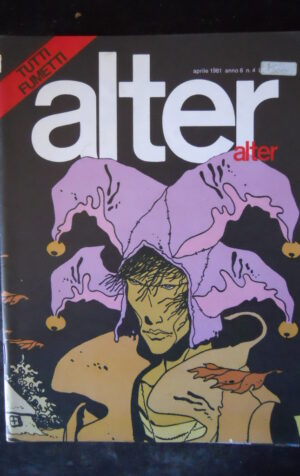 ALTER ALTER n°4 1981 La lanterna magica di Guido Crepax [G287]