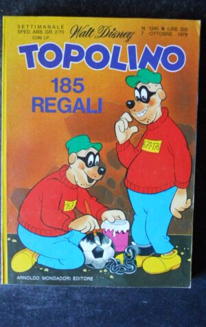 TOPOLINO n°1245      con figurine [W25]