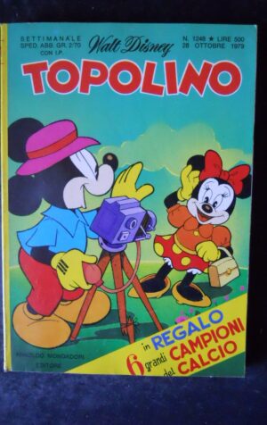 TOPOLINO n°1248      con figurine [W25]