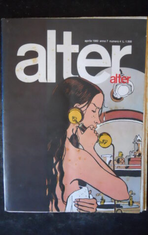 ALTER ALTER n°4 1980 in formato Poster Lauzier Tardi  [G287]