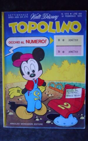 TOPOLINO n°1212      [W26]