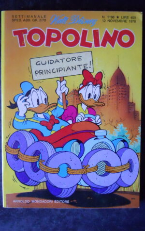 TOPOLINO n°1198      con depliant Pieghevole Big JIM [W26]