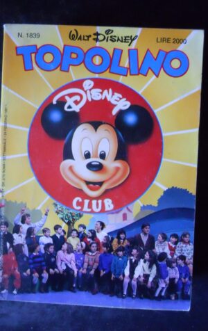 TOPOLINO n°1839      [W26]