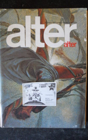 ALTER ALTER n°12 1979 Lauzier Franco Saudelli Will Eisner  [G288]