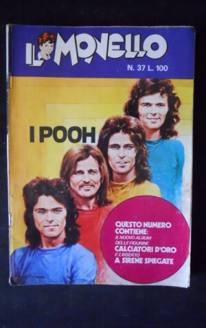 MONELLO 37 1972 contiene Rara Figurina di Gigi Riva Album Calciatori [G9]