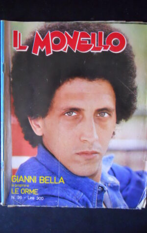 MONELLO 36 1976 Gianni Bella Inserto Le Orme  [G91]