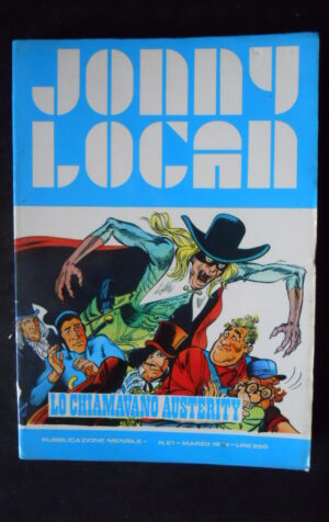 JONNY LOGAN 21 1974 Prima Serie edizioni Dardo    [Q30A]