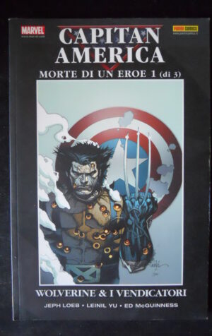 CAPITAN AMERICA Morte di un Eroe vol.1 di 3 Marvel Panini  [W63]