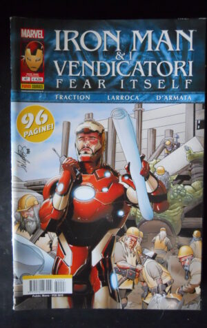 IRON MAN & I VENDICATORI 47 2012 Panini Marvel [G285]