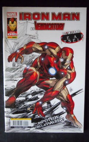 IRON MAN & I VENDICATORI 49 2012 Panini Marvel [G285]