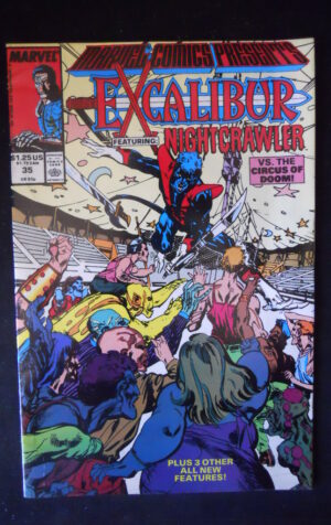 EXCALIBUR Ft Nightcrawler 35 1989 Marvel Comics US [P46]