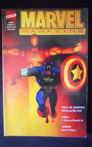 MARVEL MAGAZINE 14 1995 Rivista Eroi Marvel Italia [G373]