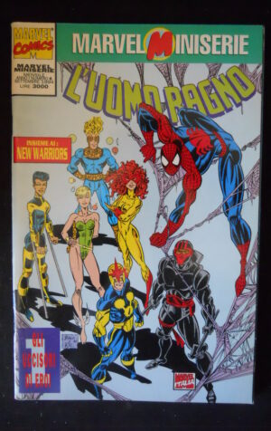 L’ UOMO RAGNO & NEW WARRIORS Marvel Miniserie 6 1994  [G373]