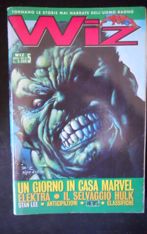 WIZ 5 1996 Rivista degli Eroi Marvel [G365A]
