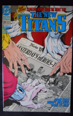 THE NEW TITANS 79 1991 Dc Comics  [SA15]