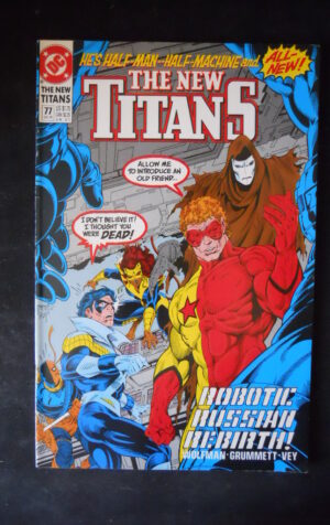 THE NEW TITANS 77 1991 Dc Comics  [SA15]